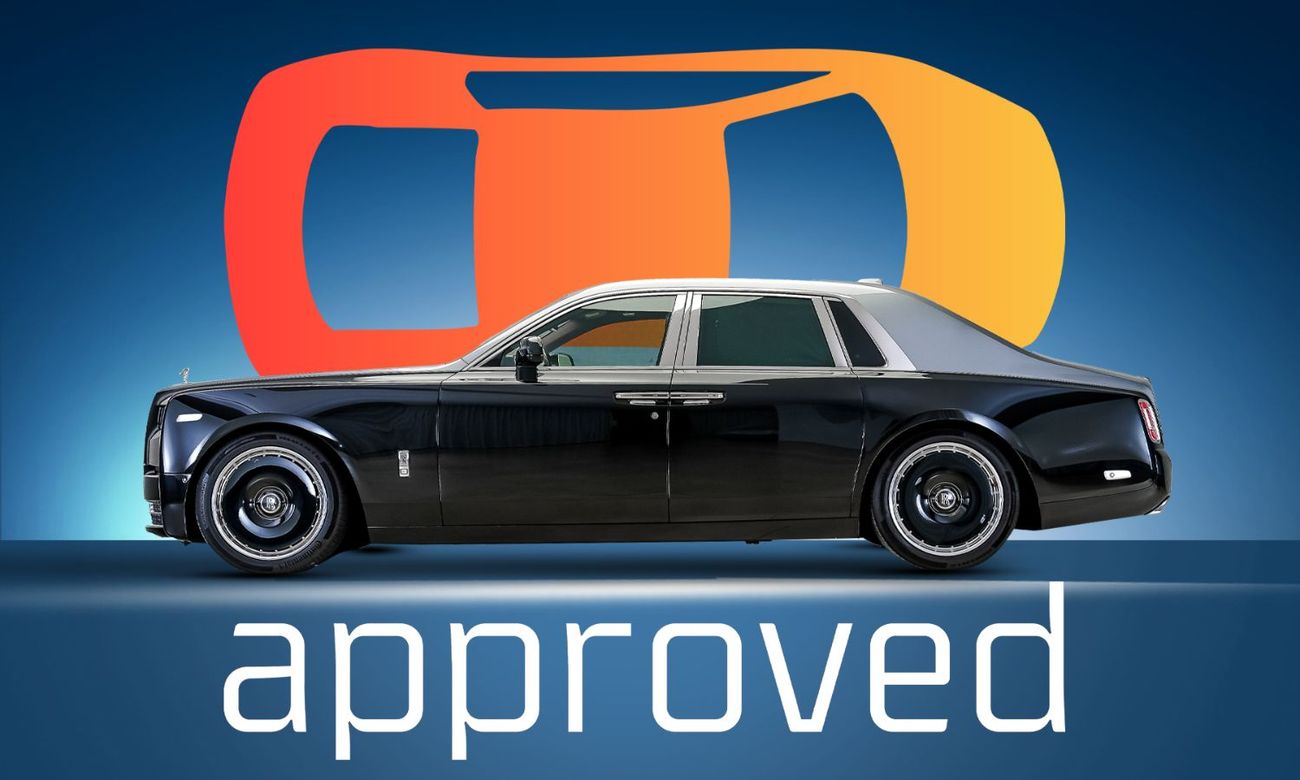 Rolls-Royce Phantom Silver Badge | AED 26,565 PM | Warranty - Service 2027 | GCC