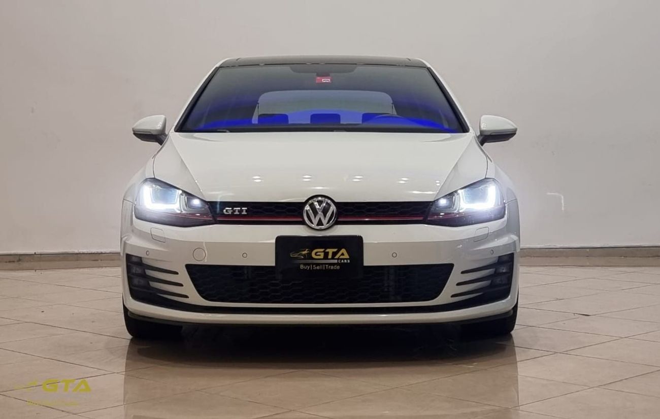 Volkswagen Golf 2017 Volkswagen GTI, Volkswagen Warranty-Full Service History, GCC