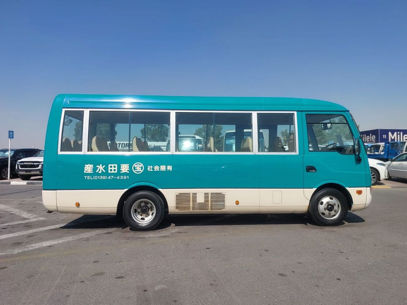 Mitsubishi Rosa (RAMADAN OFFER) MITSUBISHI ROSA BUS RHD 2009 MODEL 4.9 L DIESEL MANUAL(PM800022)