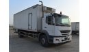 Mitsubishi FJ 2017 | MITSUBISHI FUSO FJ | 12TON TRUCK | CHILLER REAR LIFT | GCC | VERY WELL-MAINTAINED | SPECTACUL