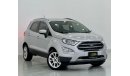 Ford EcoSport 2019 Ford Ecosport Titanium, Ford Warranty + Service Contract, Full Ford Service History, GCC