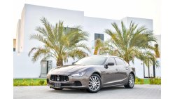 Maserati Ghibli S - GCC - AED 2,330 Per Month - 0% Down Payment