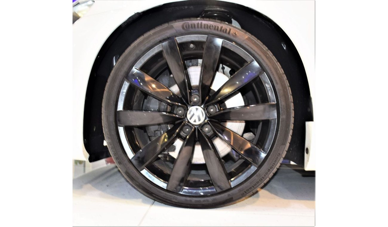 Volkswagen Scirocco AGENCY WARRANTY ( ORIGINAL PAINT (  صبغ وكاله ) AMAZING Volkswagen Scirocco R "58000 KM" 2016 Model!