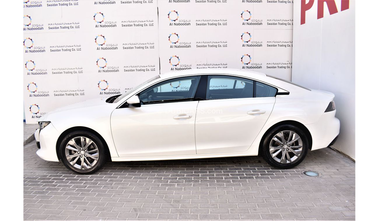 Peugeot 508 AED 1370 PM | 1.6L R8 ACTIVE GCC DEALER WARRANTY