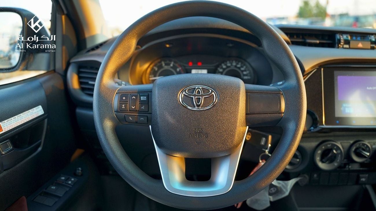 تويوتا هيلوكس 2.4L GL2 - D-4D | 4x4 Manual Transmission | Bed Liner | 6 Seater | GCC Specs | Zero KM