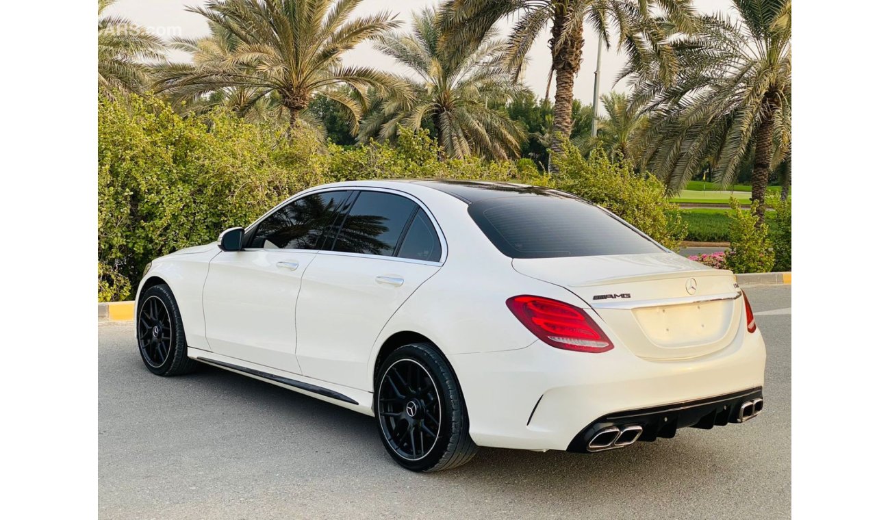 مرسيدس بنز C 300 Std مرسيدس بنز C300 وارد محول C63 بحاله ممتازه