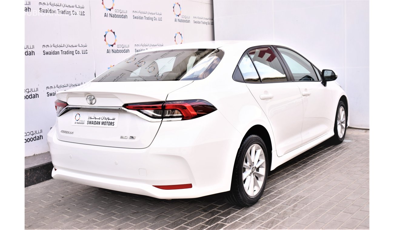 Toyota Corolla AED 1272 PM | 2.0L XLI GCC WARRANTY