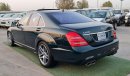 مرسيدس بنز S 550 AMG 2007 model very special motor  The exterior color is Majestic Metallic green, the interior is He