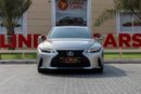 Lexus IS300 Premier Lexus IS300 2021 GCC under Warranty with Flexible Down-Payment/ Flood Free.