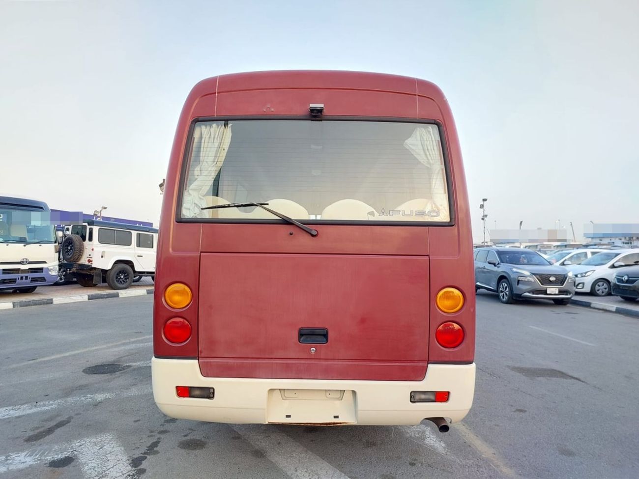 ميتسوبيشي روزا MITSUBISHI ROSA BUS RHD 2007 MODEL 4.8 L DIESEL MANUAL(PM00298)