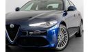 ألفا روميو جوليا 2018 Alfa Romeo Giulia Veloce Q4 / Full Service History
