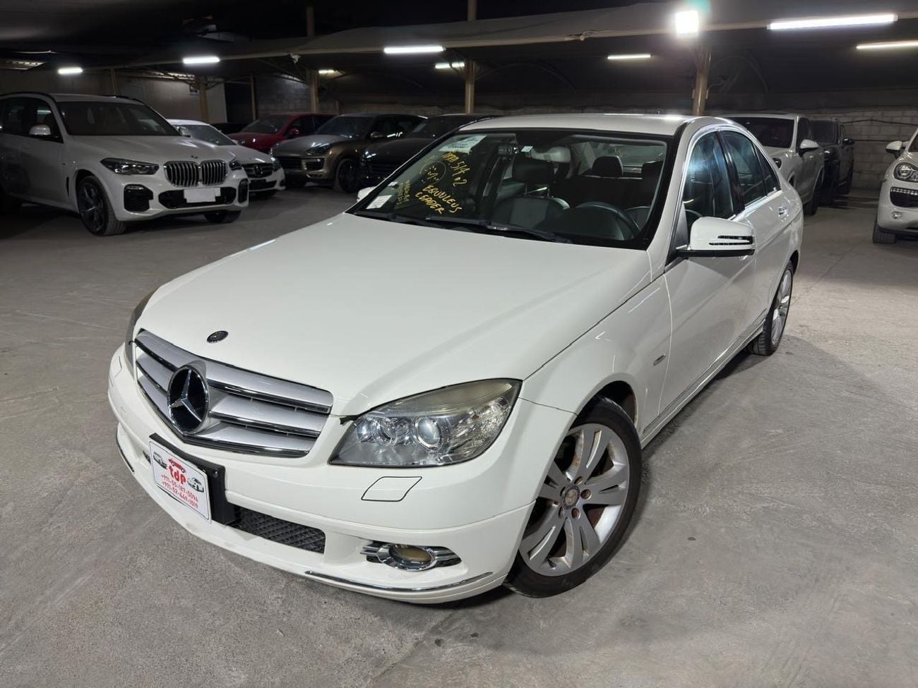 مرسيدس بنز C 300 MERCEDES C-CLASS C300 2010 3.0L | FULL SERVICE HISTORY | TWO KEYS | BLACK LEATHER INTERIOR