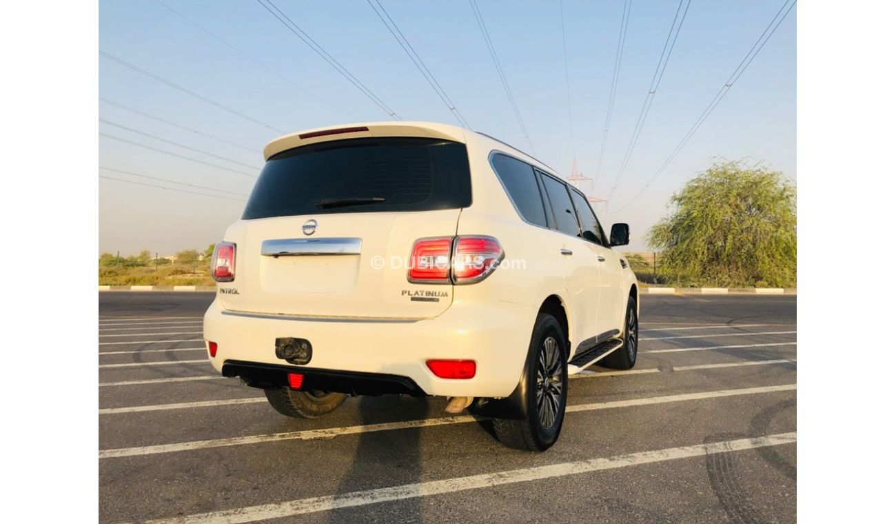 نيسان باترول نيسان باترول 2013 الماكينة الصغيرة محول بلاتنيوم من الداخل والخارج   بدون حواد ث مع ضمان الجير والما