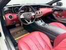 Mercedes Benz S550 STD 2017 Mercedes-Benz S550 Cabriolet, Excellent Condition, Japanese Specs