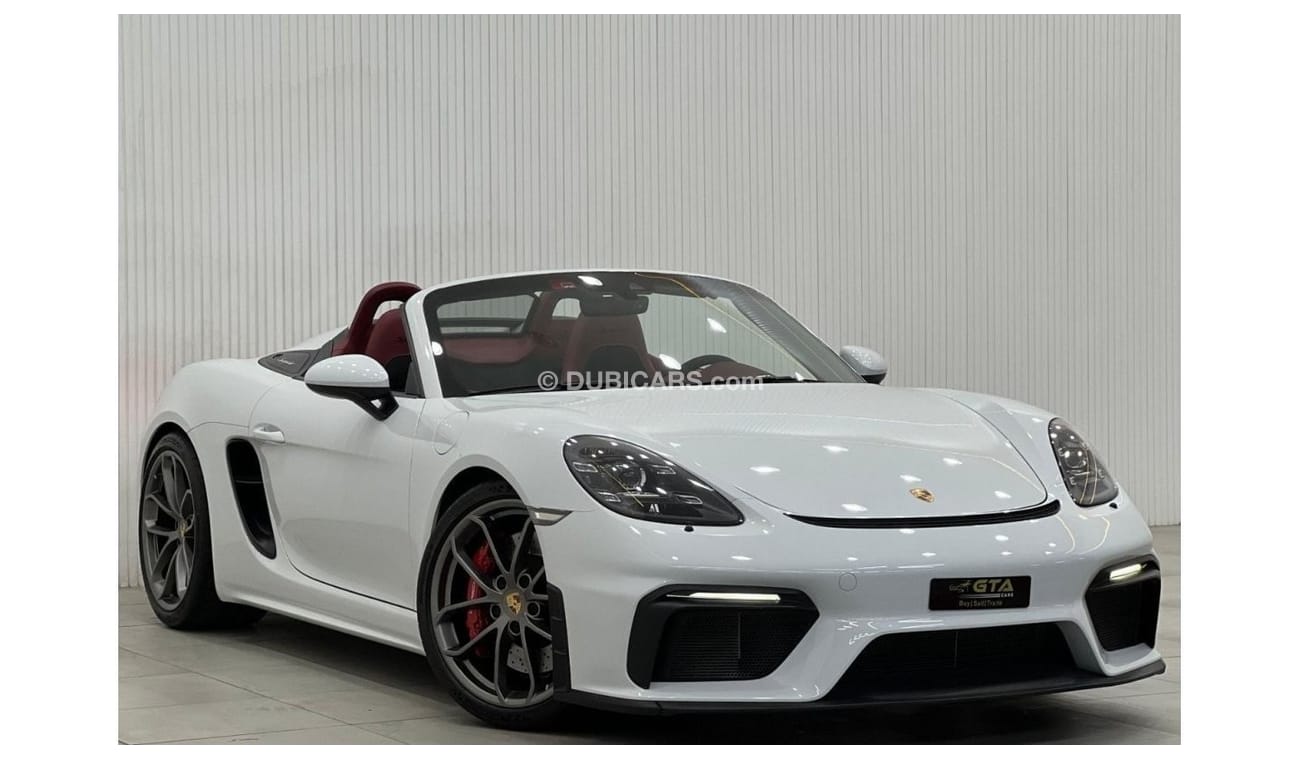 Porsche 718 Spyder 2020 Porsche 718 Spyder Manual, Feb 2026 Porsche Warranty, Full Porsche Service History, GCC