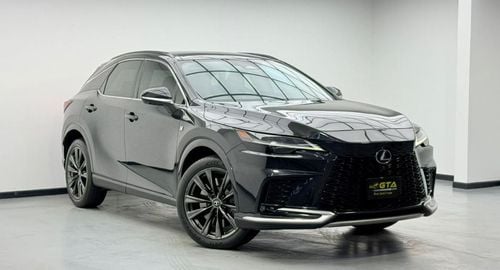 Lexus RX350 F- SPORT PRESTIGE 2024 Lexus RX 350 F Sport Platinum, 2028 Lexus Warranty + Service Pack, Low Km, Fu
