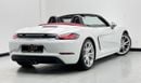 Porsche 718 Boxster S 2.5L A/T 2017 Porsche 718 Boxster S, Porsche Service History, Excellent Condition, GCC