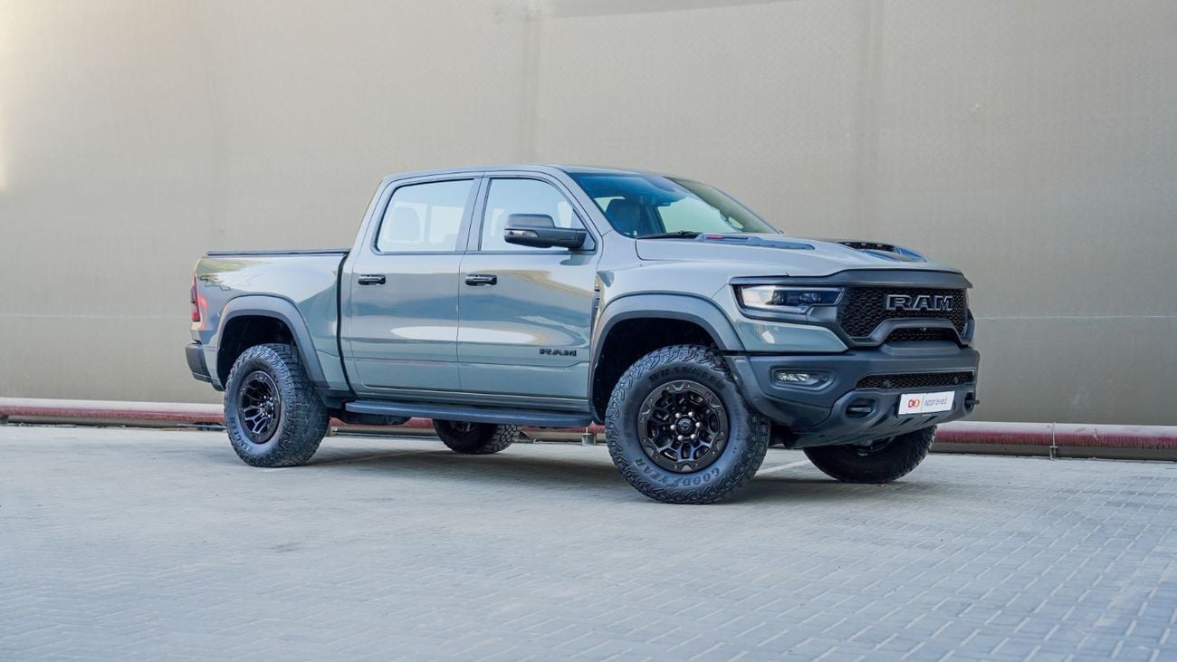 رام 1500 TRX Crew Cab 6.2L | AED 5,301 PM | Warranty March 2027 | GCC