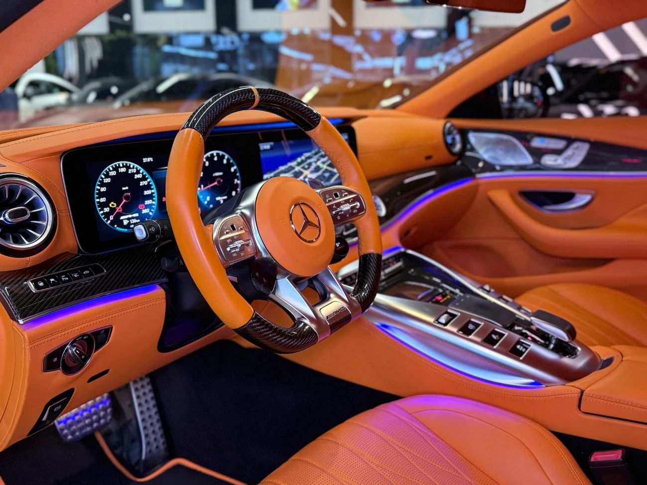 مرسيدس بنز GT 63 S 2020 Mercedes‑AMG GT63 S 4MATIC+ – GCC – 78,000 km - Gargash Service history