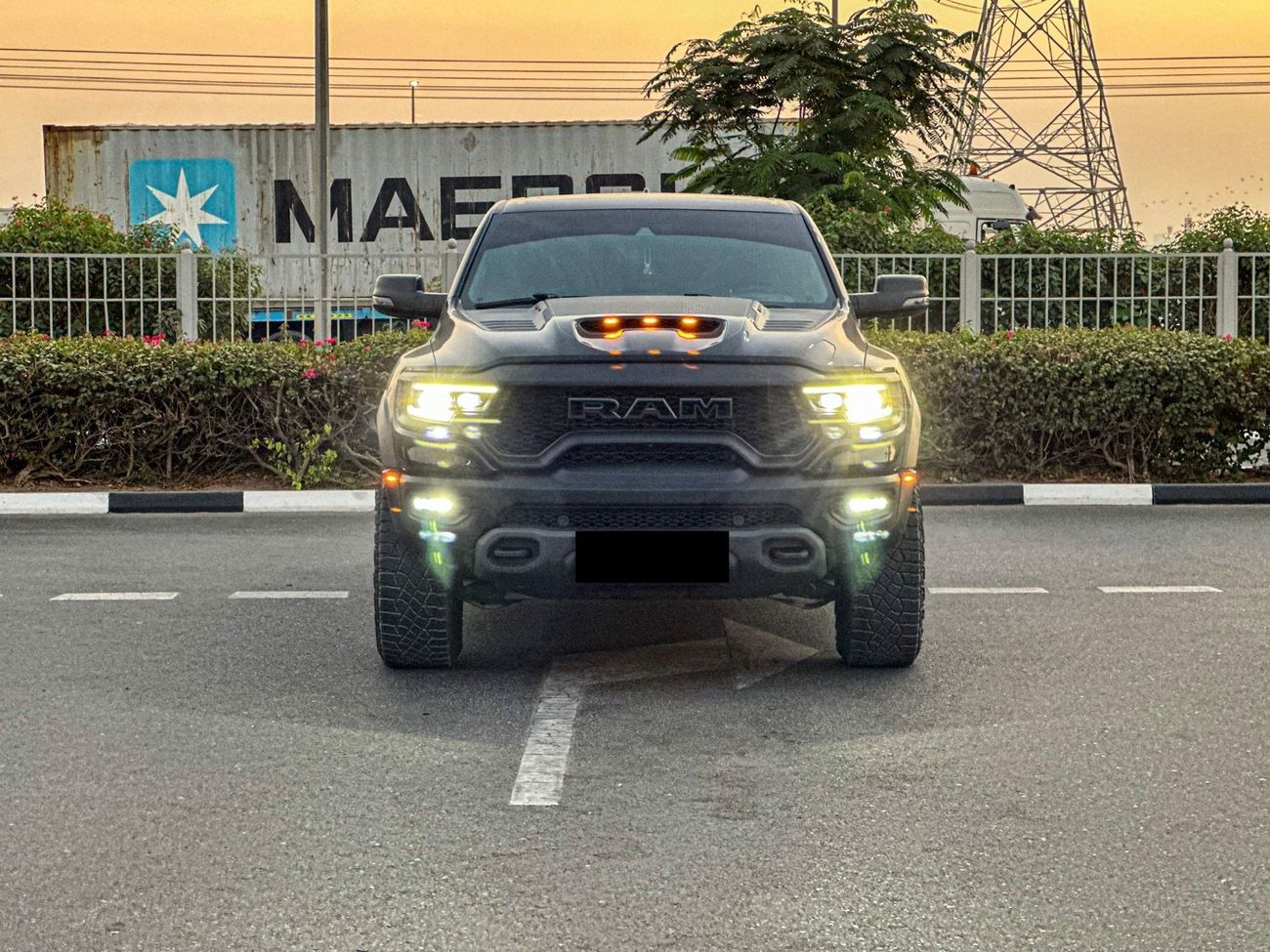 دودج رام فان 2023 Dodge Ram TRX | Law Mileage (89,000 Km) | GCC Spece