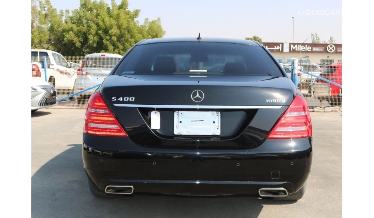 مرسيدس بنز S 400 2012 | HYBRID 3.5L - 6CYL PETROL AT RWD JAPAN FRESH IMPORT EXPORT ONLY