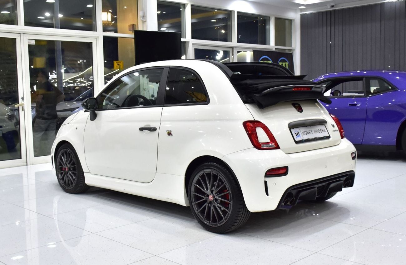Abarth 595 EXCELLENT DEAL for our Abarth 595 Convertible Competizione ( 2022 Model ) in White Color GCC Specs