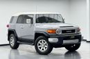 Toyota FJ Cruiser GXR 4.0L A/T 2019 Toyota FJ Cruiser GXR, Warranty, Service History, Excellent Condition, GCC