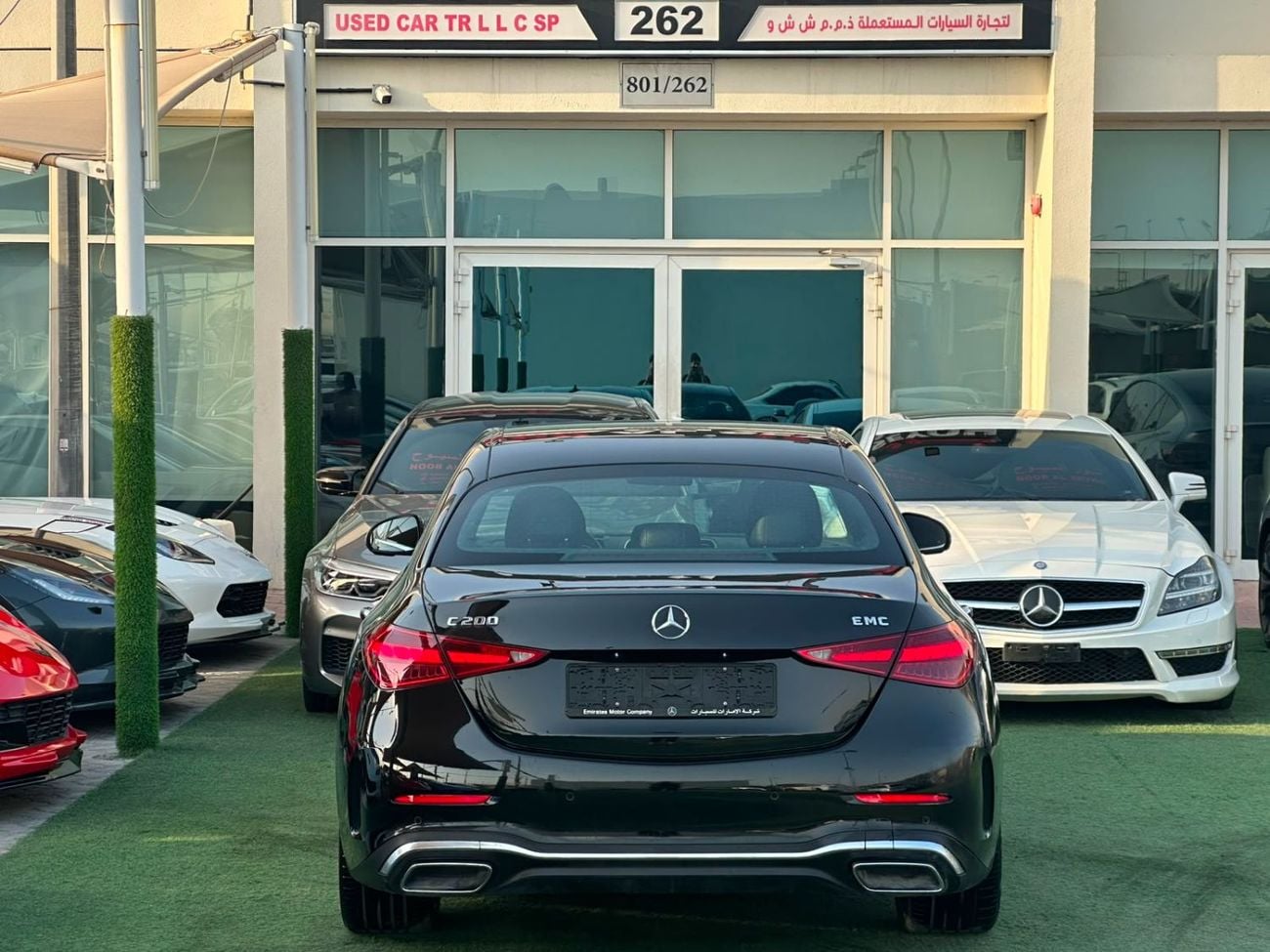 مرسيدس بنز C 200 PREMIUM مرسيدس بنز C200 خليجي 2024 فل ابشن بحالة ممتازه