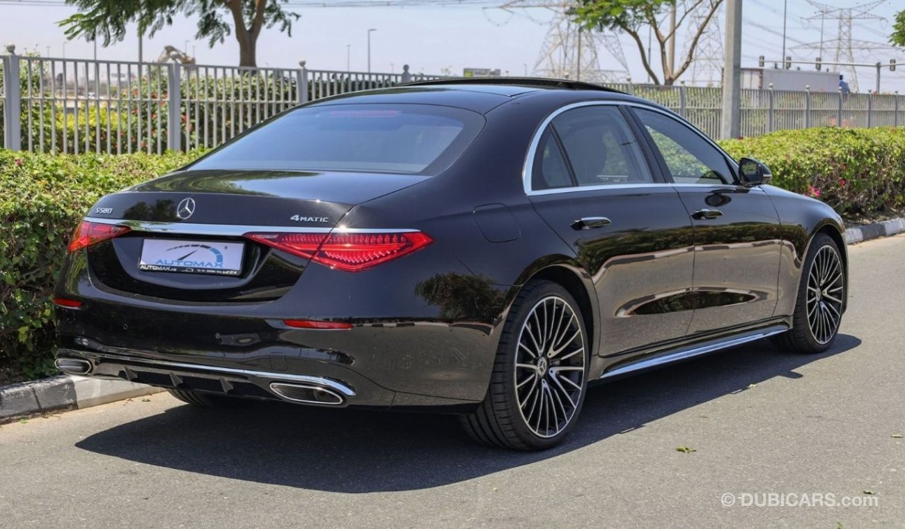 مرسيدس بنز S 580 4Matic V8 4.0L , GCC 2023 , 0Km , (ONLY FOR EXPORT)