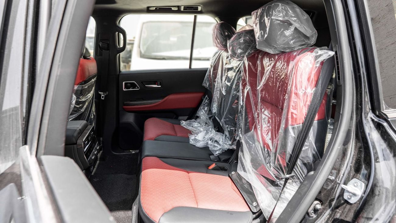 تويوتا لاند كروزر 2025 Toyota Land Cruiser VX 4.0L AT Petrol (Black-Red)