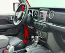Jeep Wrangler Unlimited 2022 Jeep Wrangler Unlimited Sahara, 2027 Jeep Warranty + Service Pack, Excellent Condition, GCC