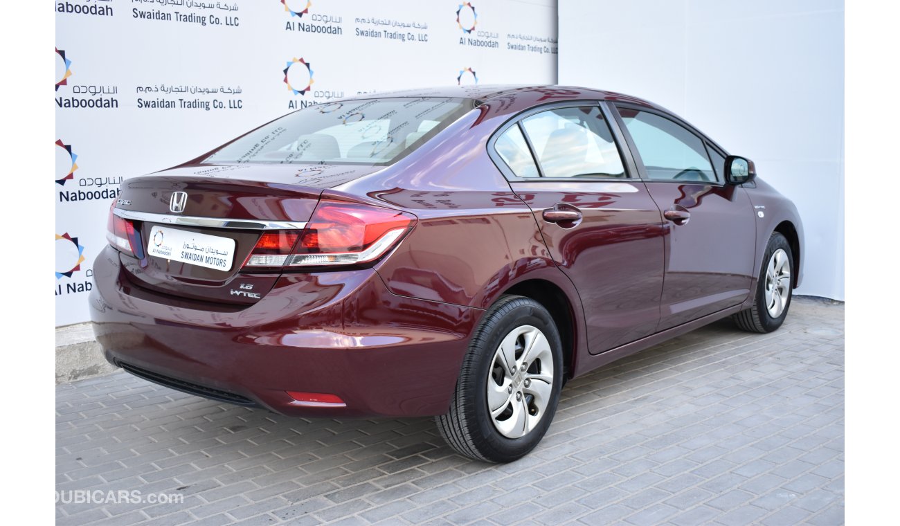 هوندا سيفيك 1.8L EX 2015 GCC SPECS WITH DEALER WARRANTY