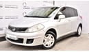 Nissan Tiida 1.8L S 2013 GCC SPECS WITH FRONT & REAR PARKING SENSORS
