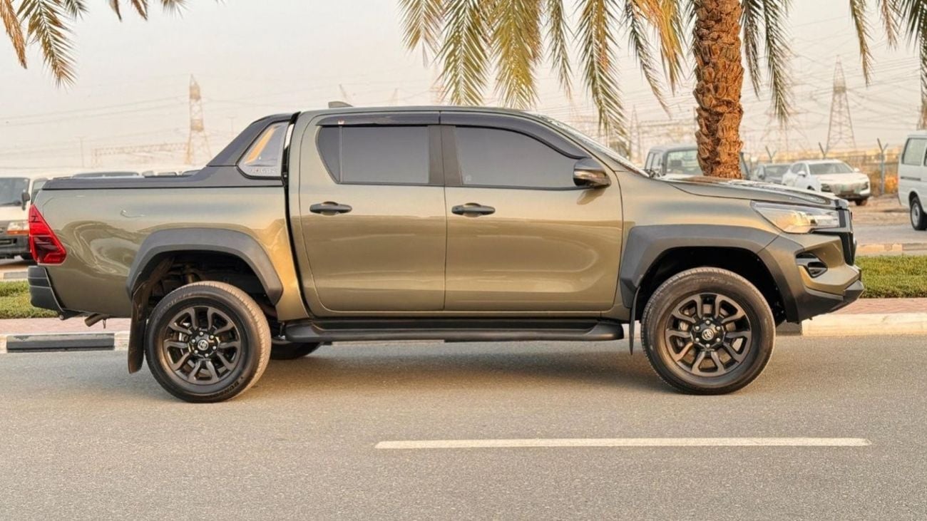 Toyota Hilux 2024 GR SPORTS | OLIVE GREEN | 2.8L DIESEL | RHD | 2023 | 360 VIEW CAMERA