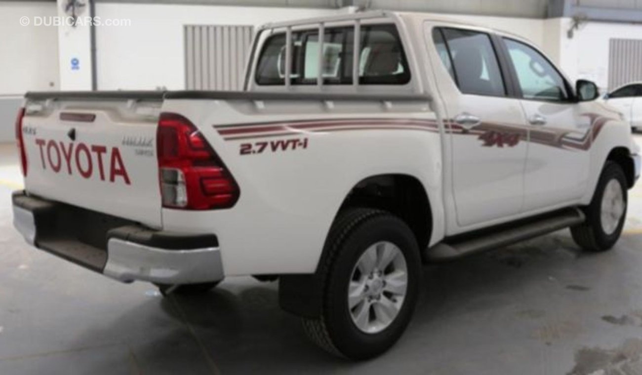 تويوتا هيلوكس Hilux 2.7 ltr Petrol Manual Transmission with 4X4 double cabin Push Start