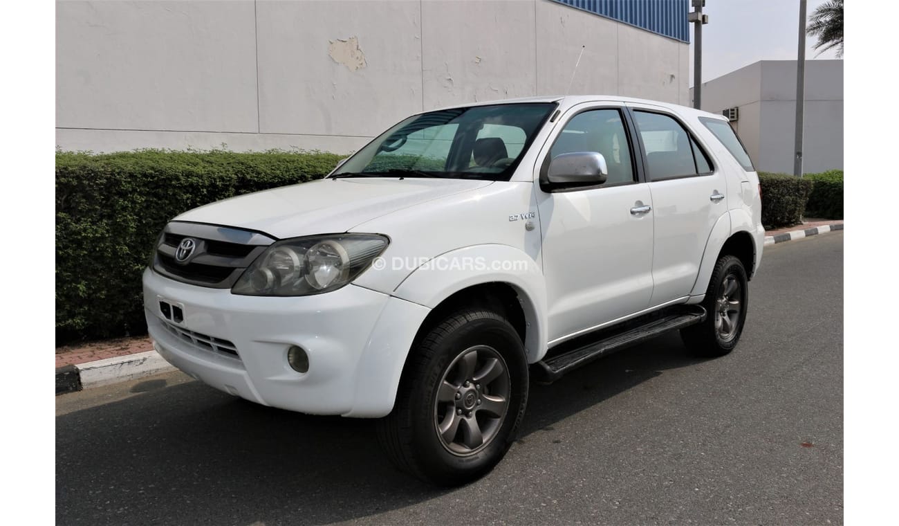 Toyota Fortuner TOYOTA FORTUNER 2008 GULF 4 CYLINDER