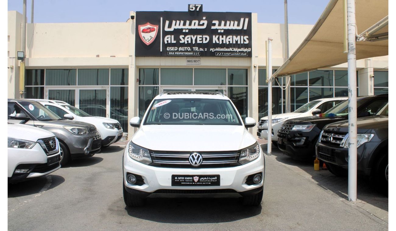 Volkswagen Tiguan SEL ACCIDENTS FREE - GCC - FULL OPTION - 2000 CC - PANORAMIC SUNROOF - ORIGINAL PAINT