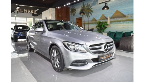 Mercedes-Benz C200 Elegance صبغ وكال | C 200 | GCC Specs | Orignal Paint | Single Owner | Excellent Condition | Acciden