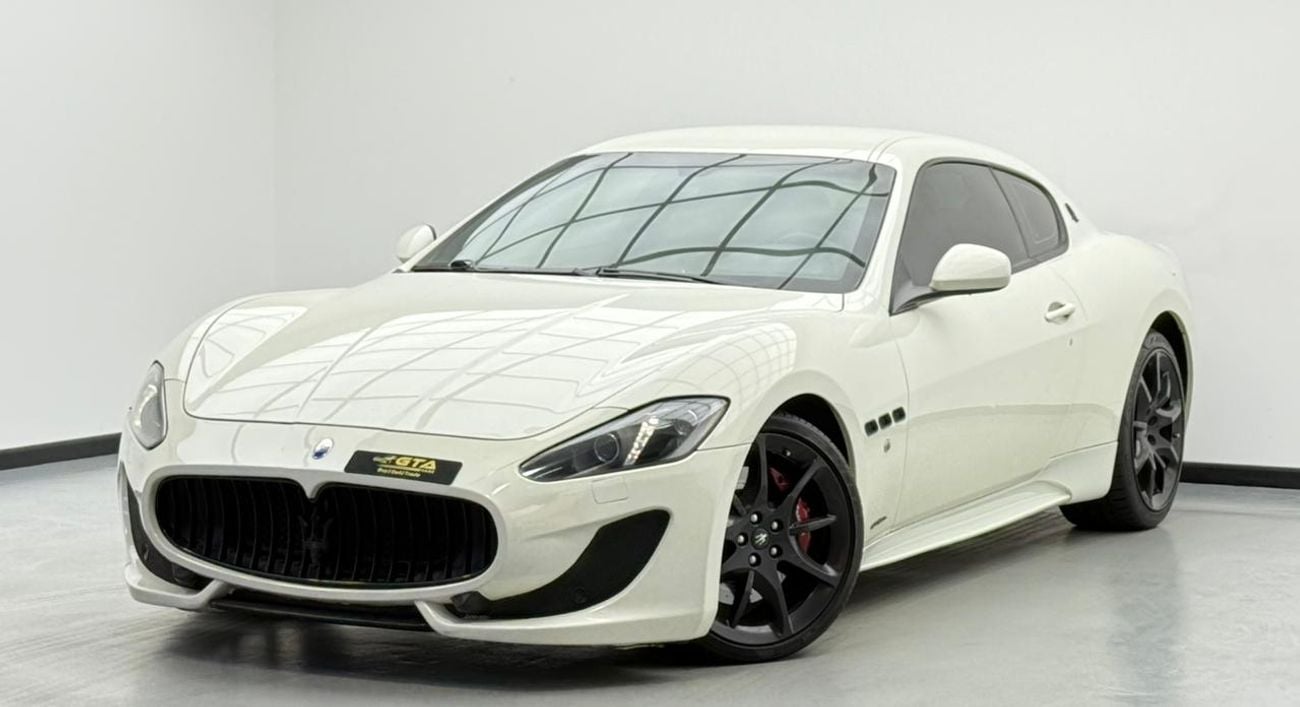 مازيراتي جران توريزمو 2015 Maserati GranTurismo Sport, Service History, Excellent Condition, GCC