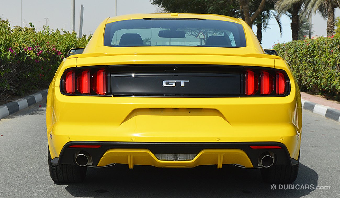 Ford Mustang GT Premium+, GCC Specs with 3Yrs or 100K km Warranty and 60K km Free Service at AL TAYER