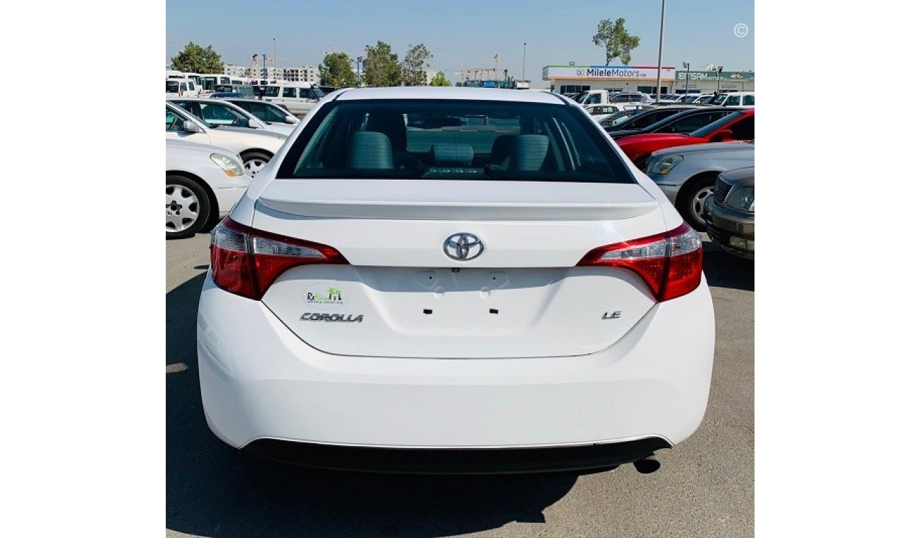 Toyota Corolla TOYOTA COROLLA 2014 WHITE