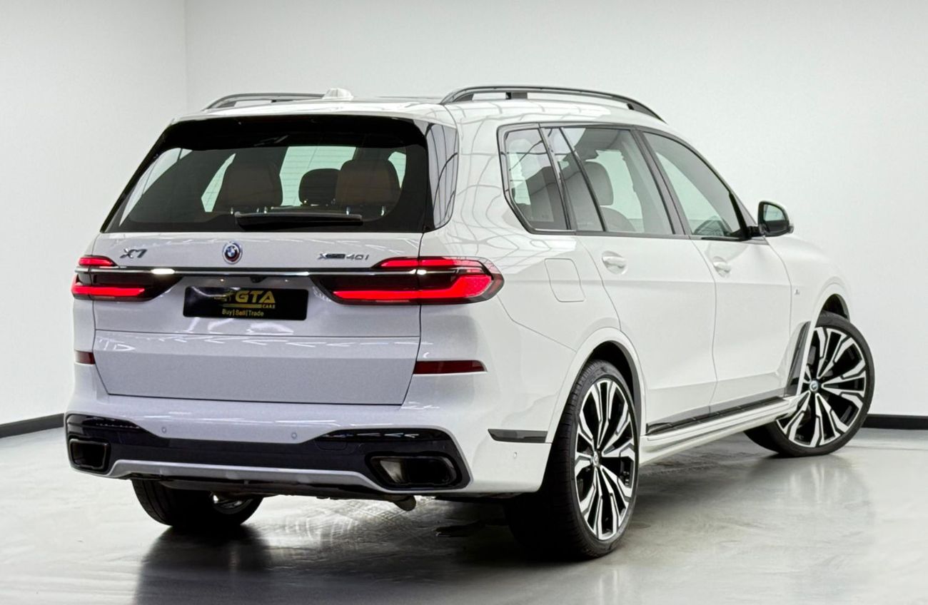 BMW X7 2023 BMW X7 xDrive40i M-Sport, 2027 BMW Warranty + Service Pack, 7 Seater, Excellent Condition, GCC