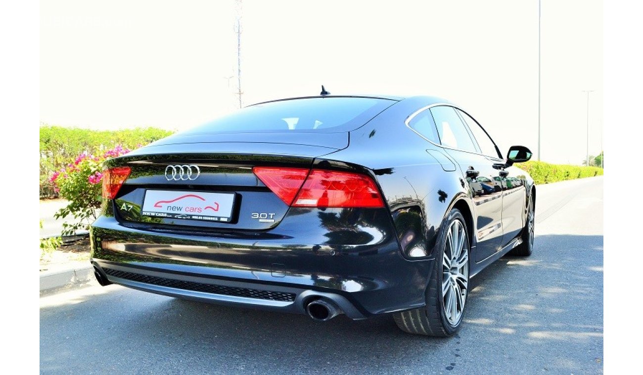 Audi A7 GCC AUDI A7 2013 - ZERO DOWN PAYMENT - 2,500 AED/MONTHLY - 1 YEAR WARRANTY