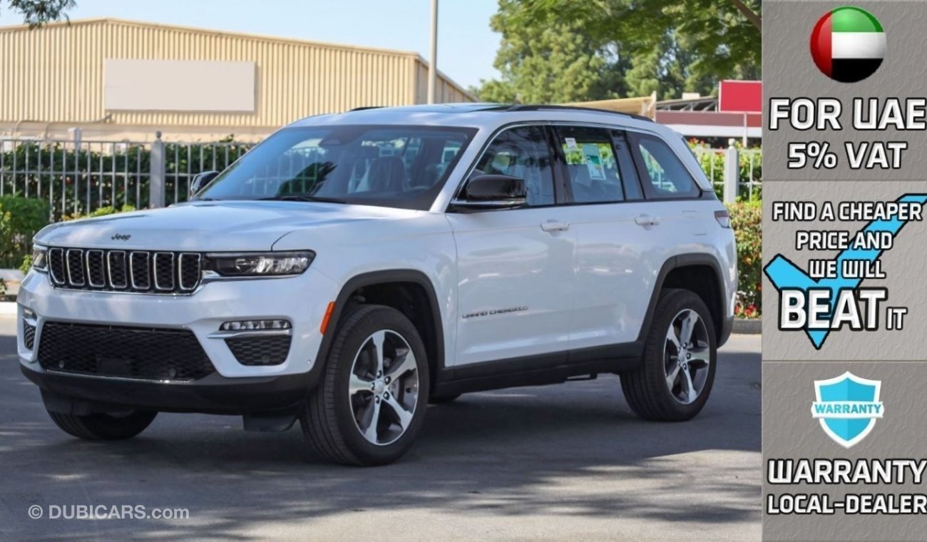 Jeep Grand Cherokee Limited Plus Luxury V6 3.6L 4X4 , 2023 GCC , 0Km , With 3 Years or 60K Km Warranty @Official Dealer