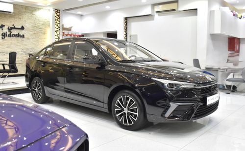 أم جي 5 لوكس عرض ممتاز لسيارة MG 5 (موديل 2025) باللون الأسود بمواصفات خليجية