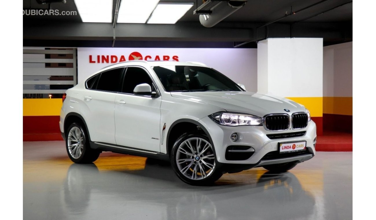 بي أم دبليو X6 BMW X6 X-Drive 35i 2018 GCC under Warranty with Flexible Down-Payment.