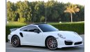 Porsche 911 Turbo PORSCHE 911 TURBO GCC 2015 ORIGINAL PAINT  FULL SERVICE HISTORY  FULL OPTION