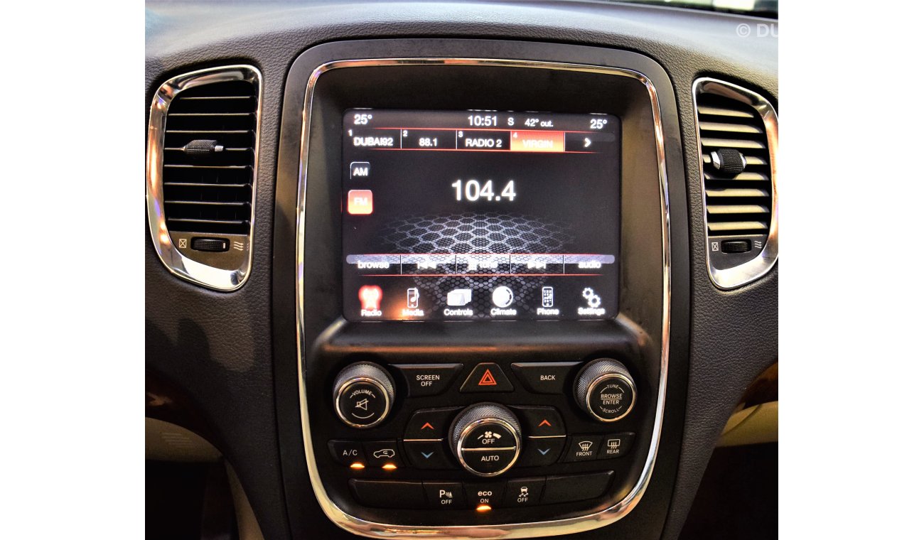 دودج دورانجو AMAZING FAMILY CAR !!!Dodge Durango 2015 Model Limited V8 5.7 HEMI GCC SPECS