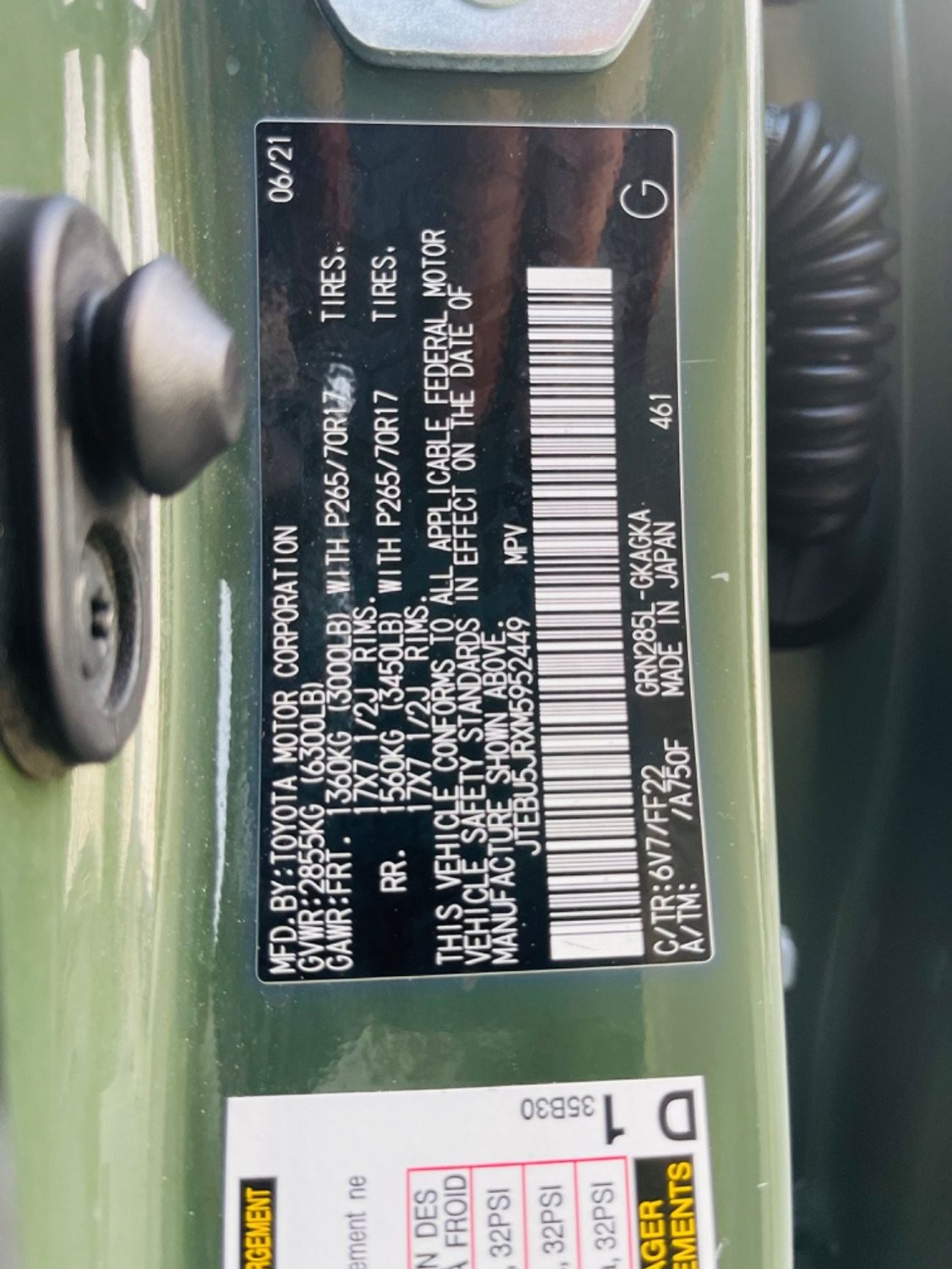 Toyota 4Runner 2021 birka full modified