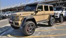 Mercedes-Benz G 500 4X4² German Specs